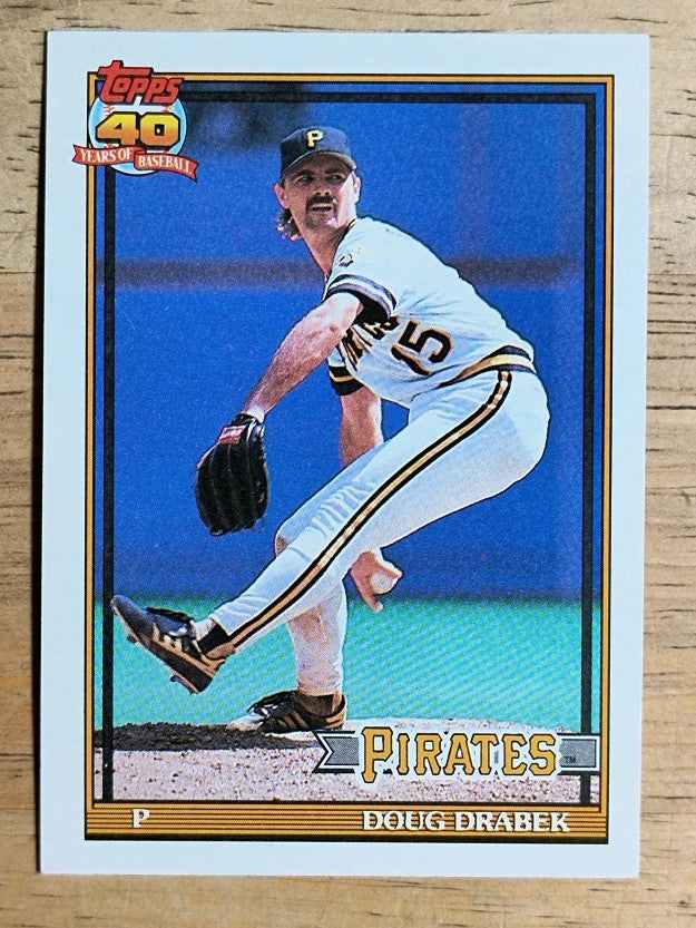 1991 Topps #685 Doug Drabek