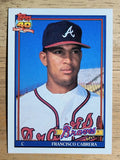 1991 Topps #693 Francisco Cabrera