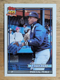 1991 Topps #701 Pascual Perez