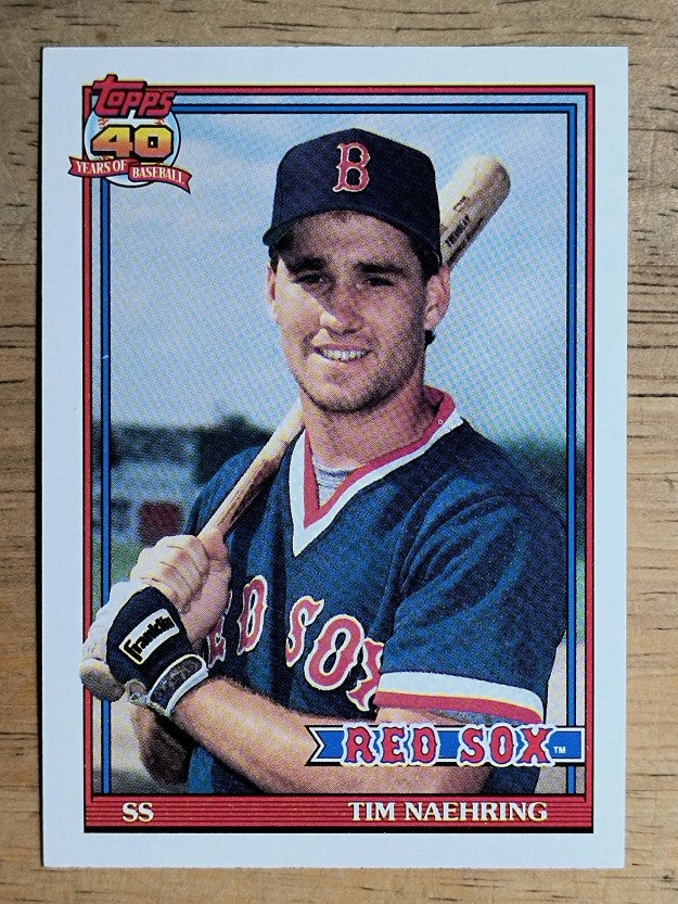 1991 Topps #702 Tim Naehring