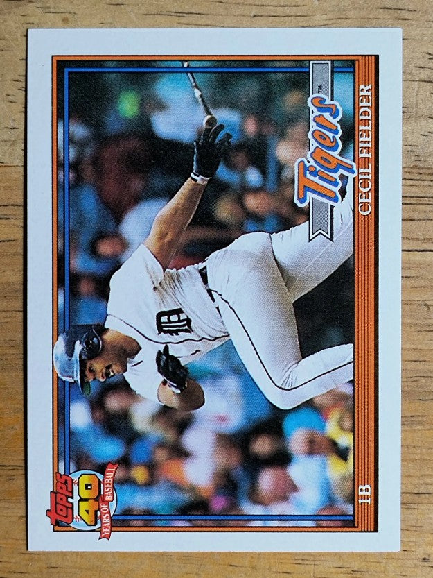 1991 Topps #720 Cecil Fielder