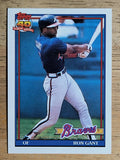 1991 Topps #725 Ron Gant