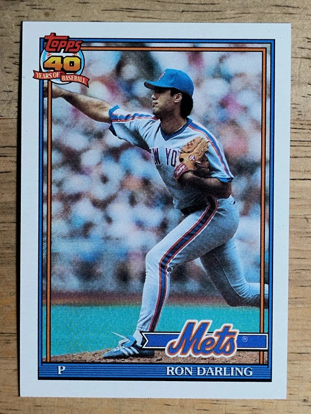 1991 Topps #735 Ron Darling