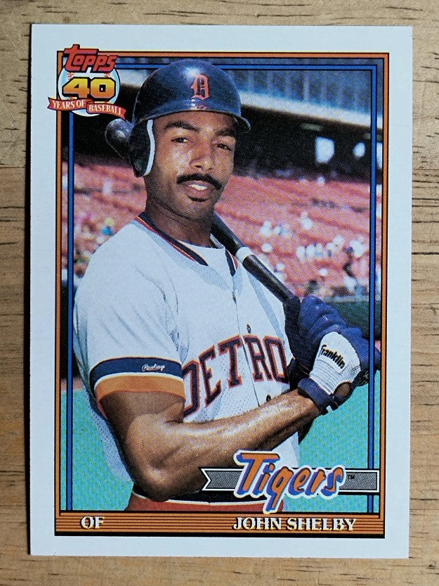 1991 Topps #746 John Shelby
