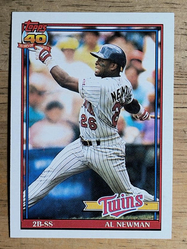 1991 Topps #748 Al Newman