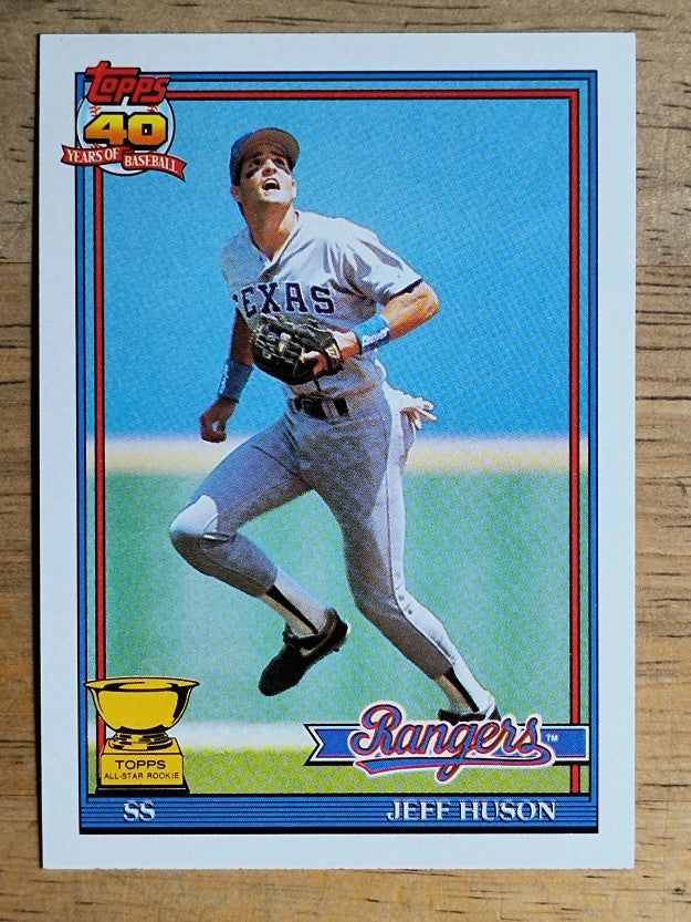 1991 Topps #756 Jeff Huson