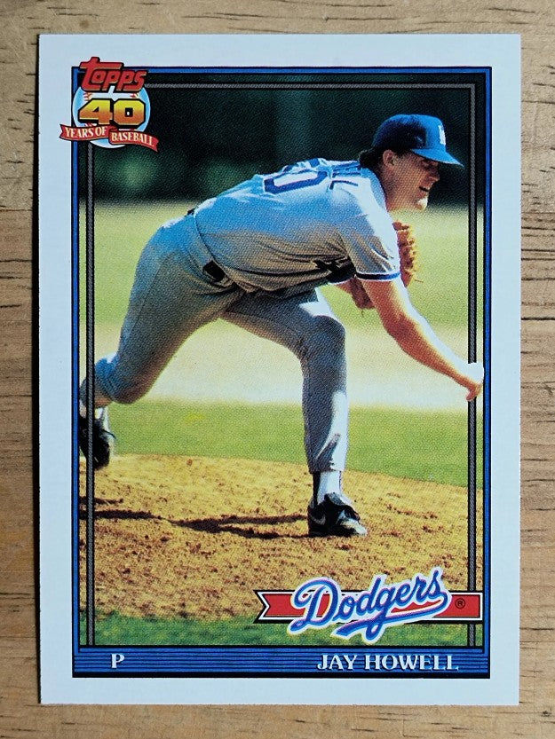 1991 Topps #770 Jay Howell