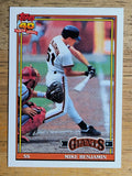 1991 Topps #791 Mike Benjamin