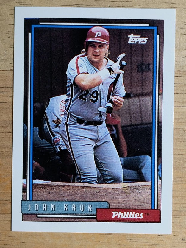 1992 Topps #30 John Kruk