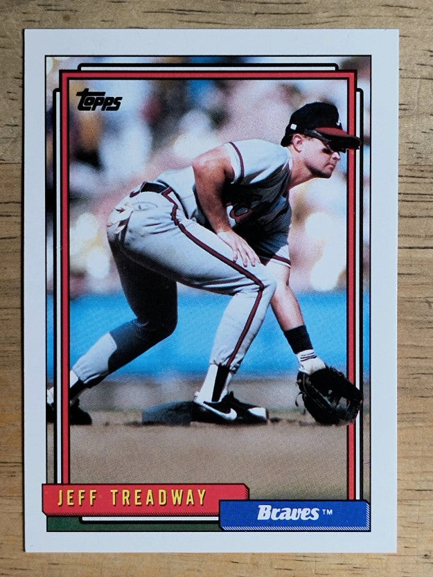 1992 Topps #99 Jeff Treadway
