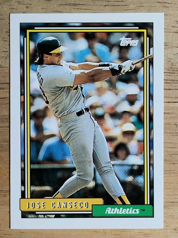 1992 Topps #100 Jose Canseco