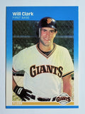 1987 Fleer #269 Will Clark RC