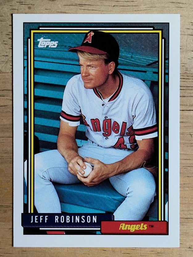1992 Topps #137 Jeff D. Robinson