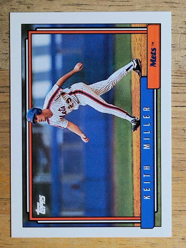 1992 Topps #157 Keith Miller