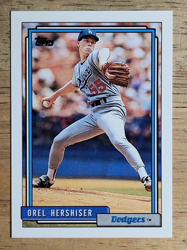 1992 Topps #175 Orel Hershiser