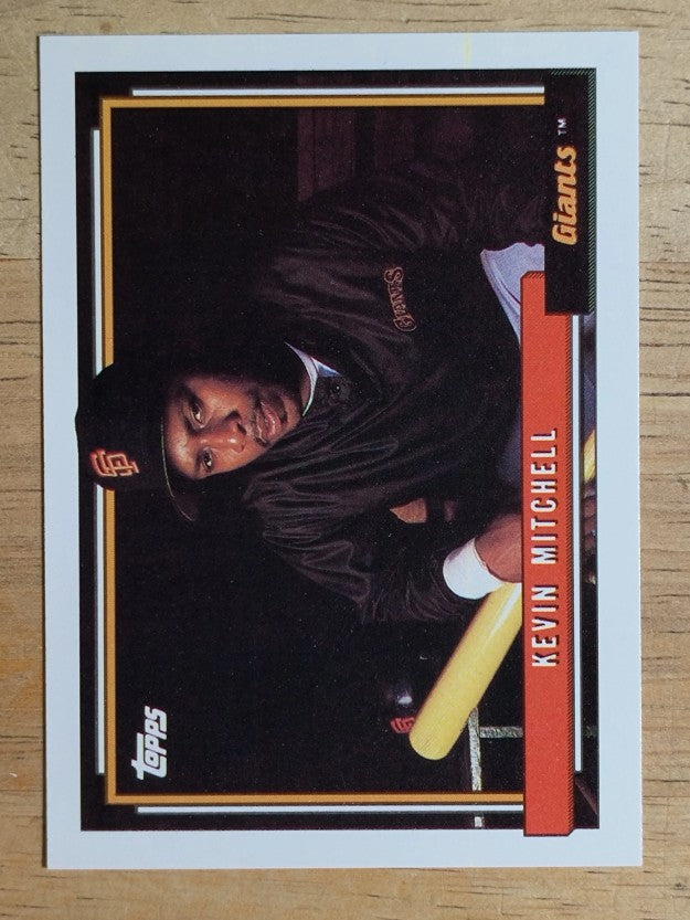1992 Topps #180 Kevin Mitchell