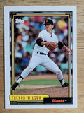 1992 Topps #204 Trevor Wilson
