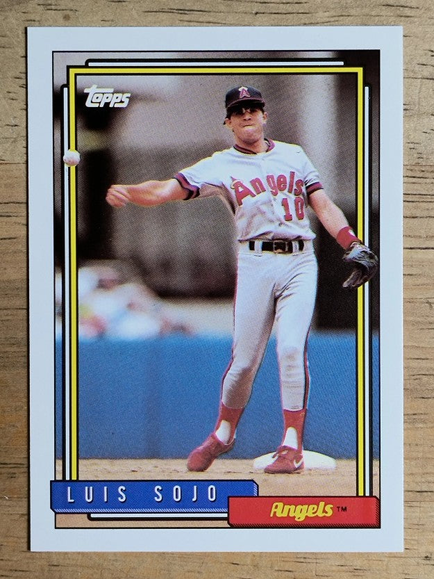 1992 Topps #206 Luis Sojo