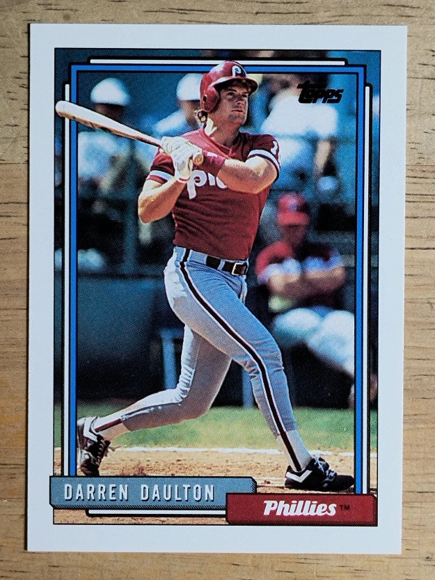 1992 Topps #244 Darren Daulton