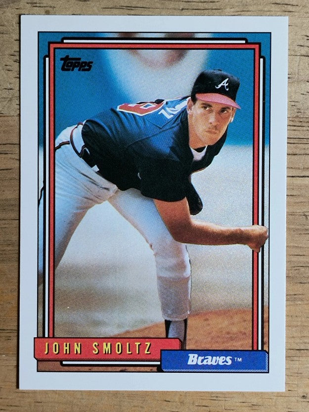 1992 Topps #245 John Smoltz