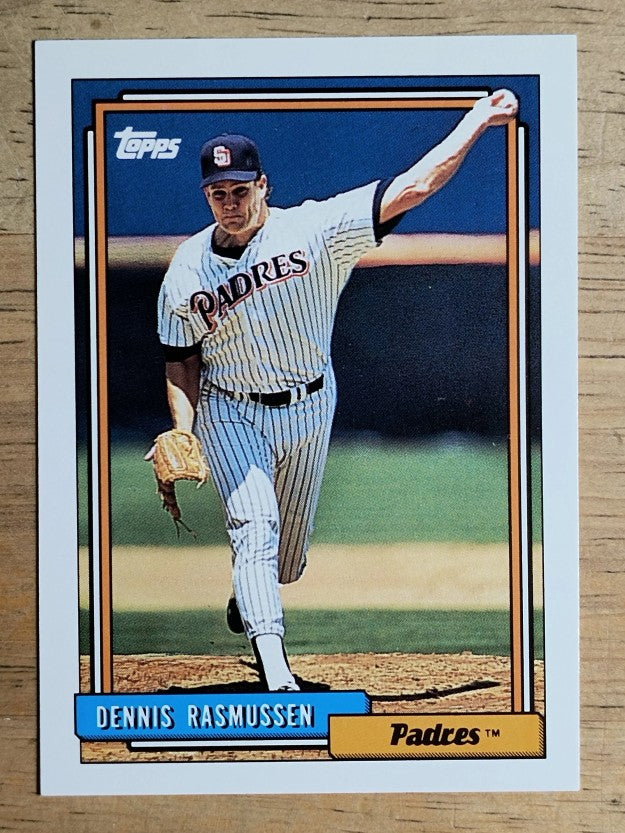 1992 Topps #252 Dennis Rasmussen