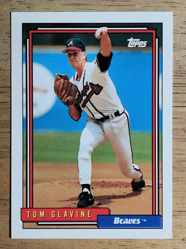1992 Topps #305 Tom Glavine