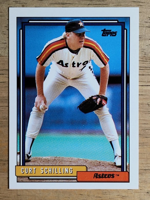 1992 Topps #316 Curt Schilling