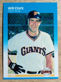 1987 Fleer #269 Will Clark RC