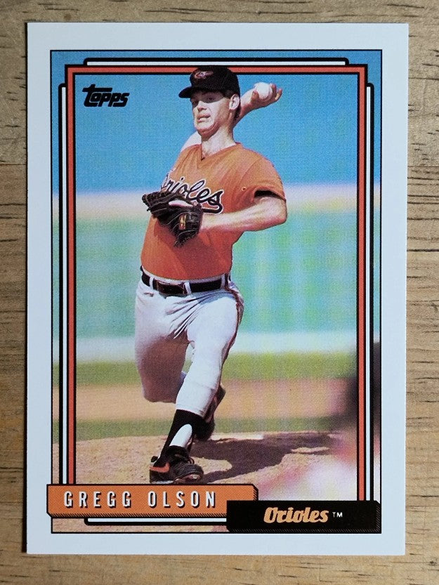 1992 Topps #350 Gregg Olson