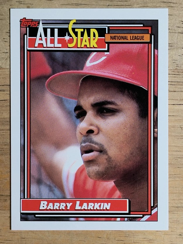 1992 Topps #389 Barry Larkin AS