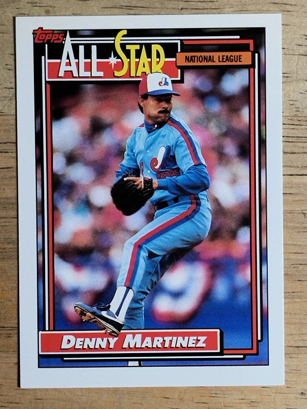 1992 Topps #394 Dennis Martinez AS