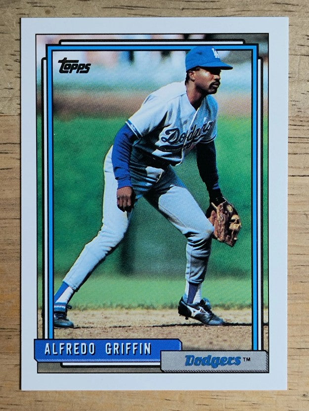 1992 Topps #418 Alfredo Griffin