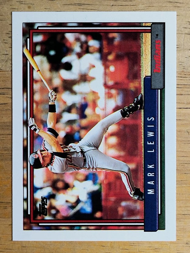 1992 Topps #446 Mark Lewis