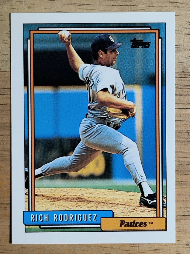 1992 Topps #462 Rich Rodriguez