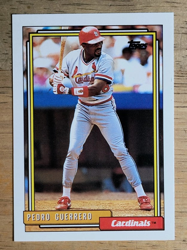 1992 Topps #470 Pedro Guerrero