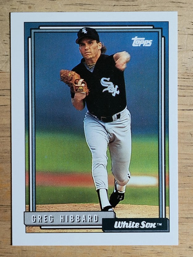 1992 Topps #477 Greg Hibbard