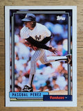 1992 Topps #503 Pascual Perez