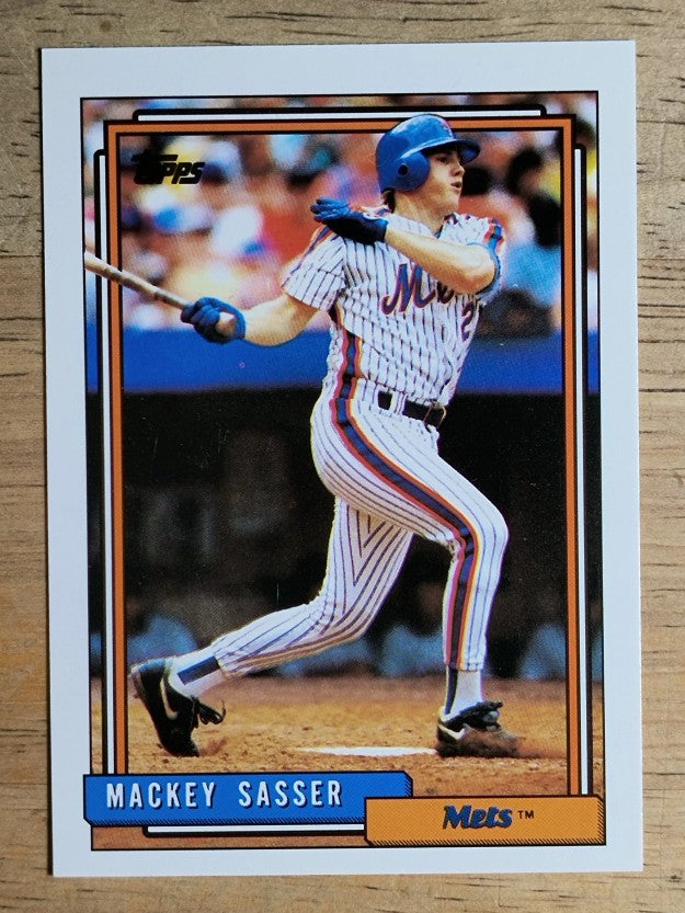 1992 Topps #533 Mackey Sasser