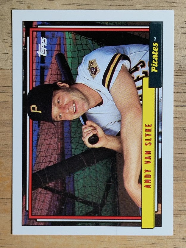 1992 Topps #545 Andy Van Slyke