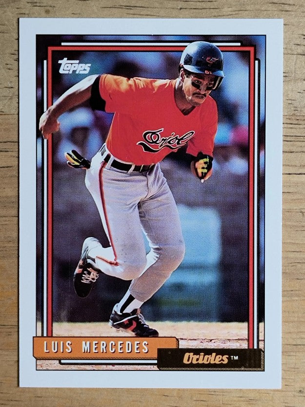 1992 Topps #603 Luis Mercedes