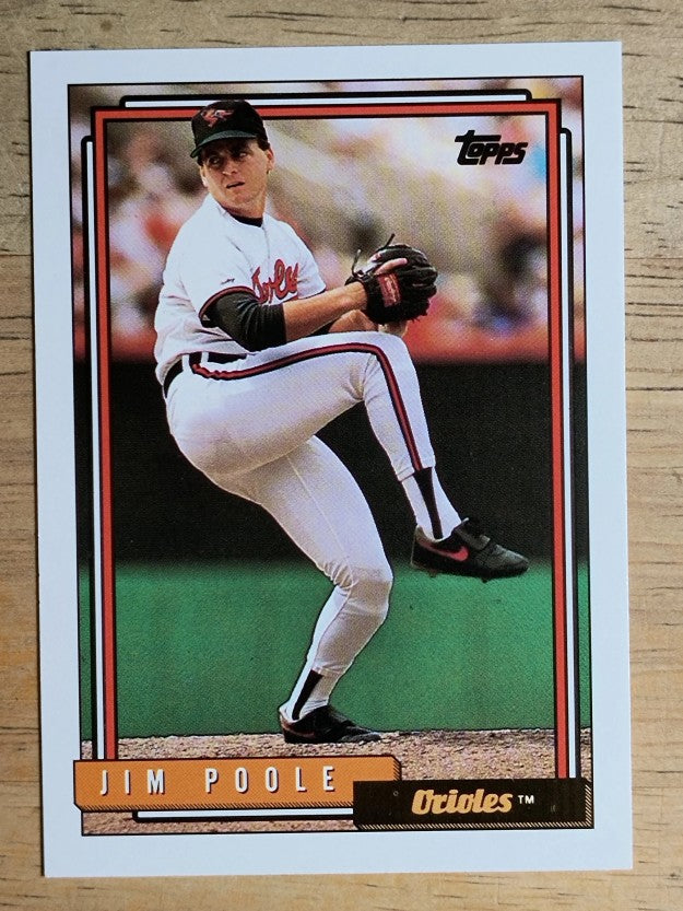1992 Topps #683 Jim Poole