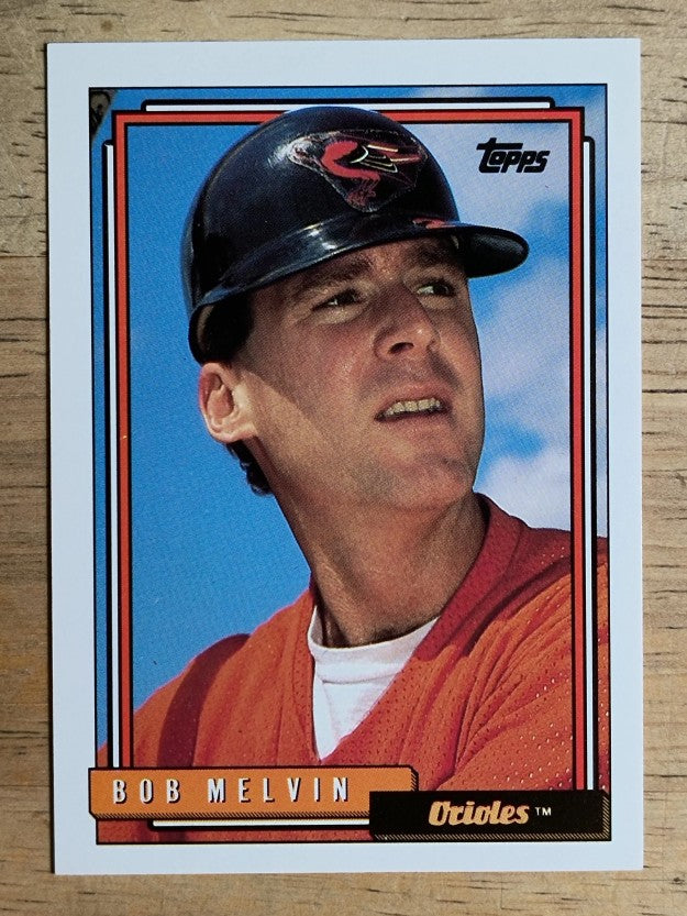 1992 Topps #733 Bob Melvin