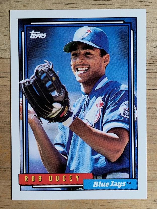 1992 Topps #739 Rob Ducey