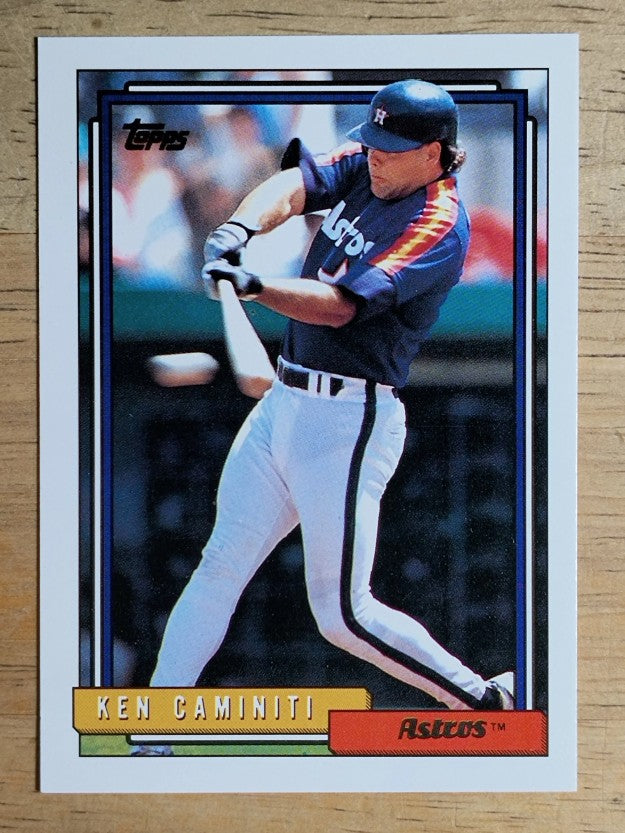 1992 Topps #740 Ken Caminiti