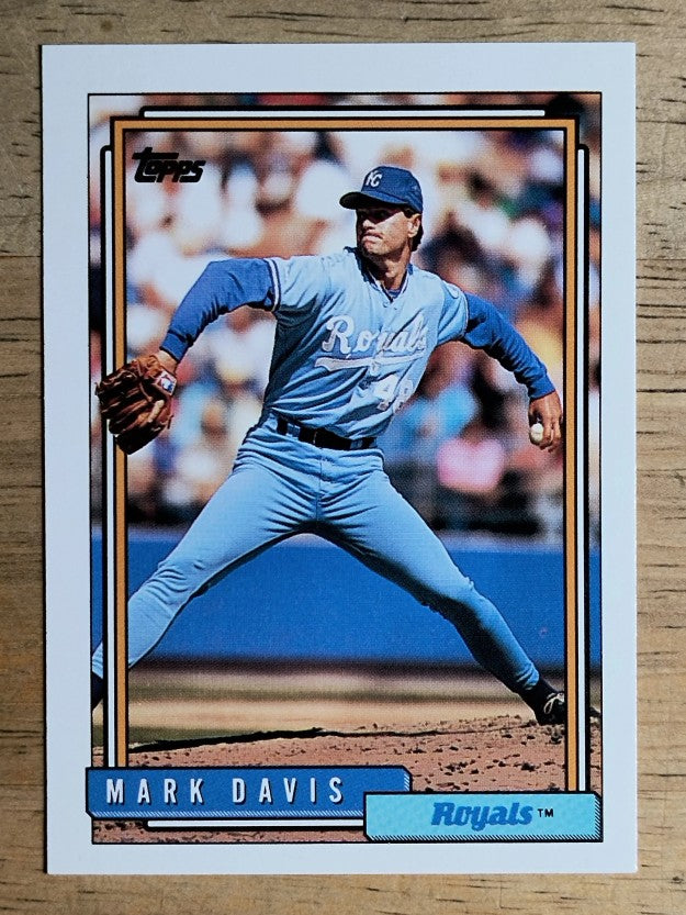 1992 Topps #766 Mark Davis