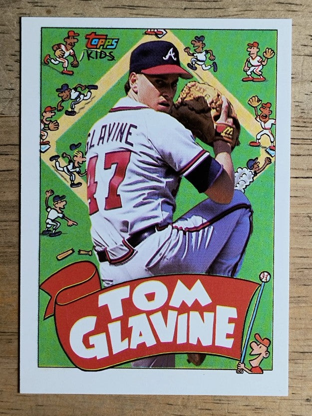 1992 Topps Kids #34 Tom Glavine