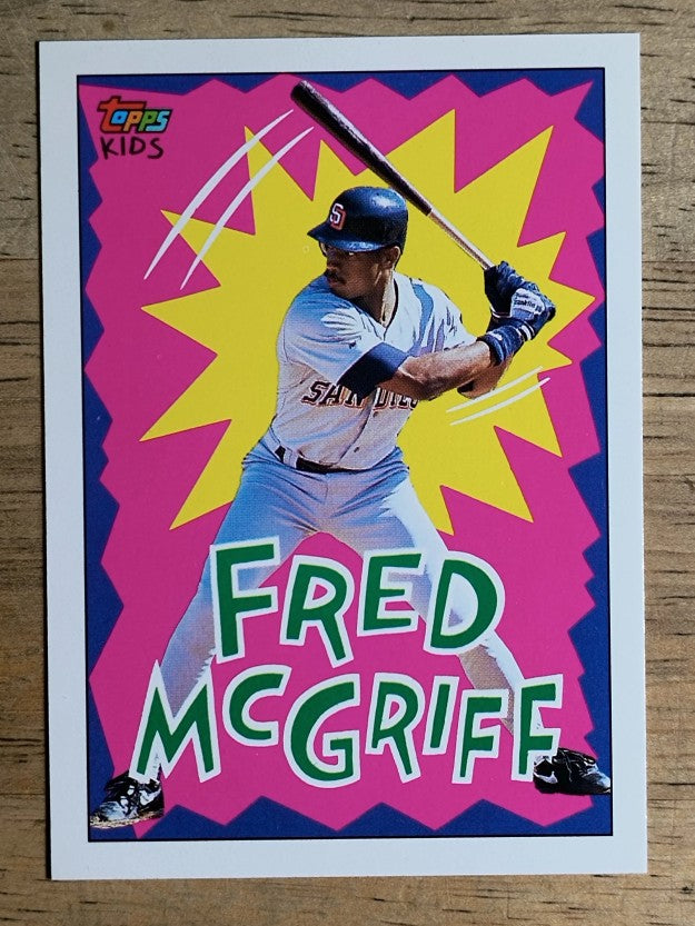 1992 Topps Kids #55 Fred McGriff