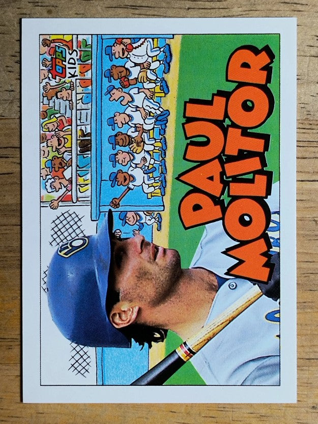 1992 Topps Kids #81 Paul Molitor
