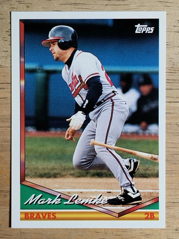 1994 Topps #23 Mark Lemke
