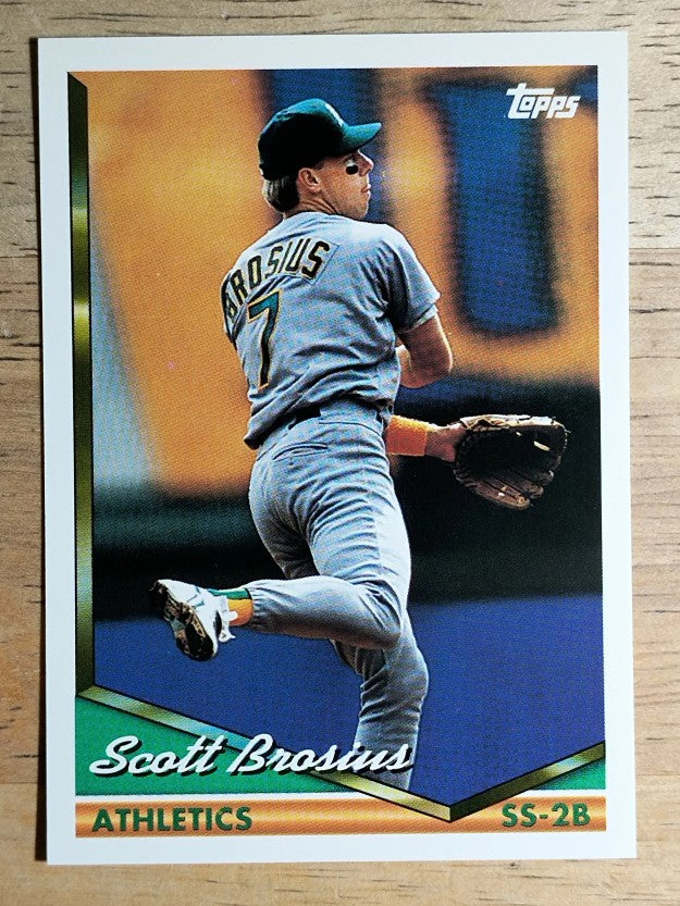 1994 Topps #74 Scott Brosius